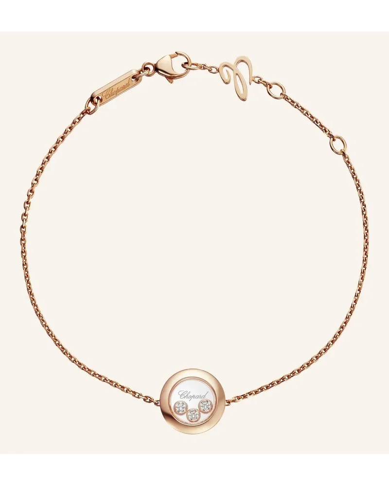 Chopard Armband HAPPY DIAMONDS ICONS Armband aus 18 Karat Rosegold