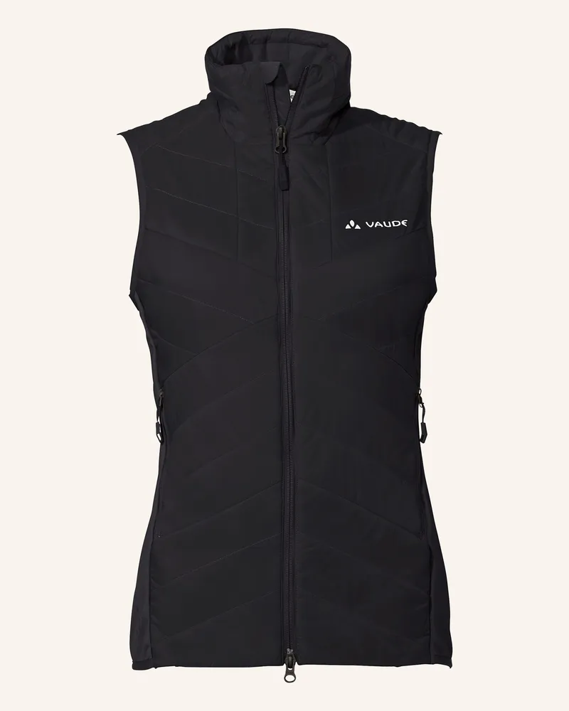 Vaude Hybrid-Steppweste Sesvenna schwarz Schwarz