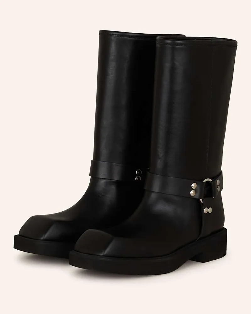 Gia Borghini Biker Boots BRIANA - SCHWARZ Schwarz