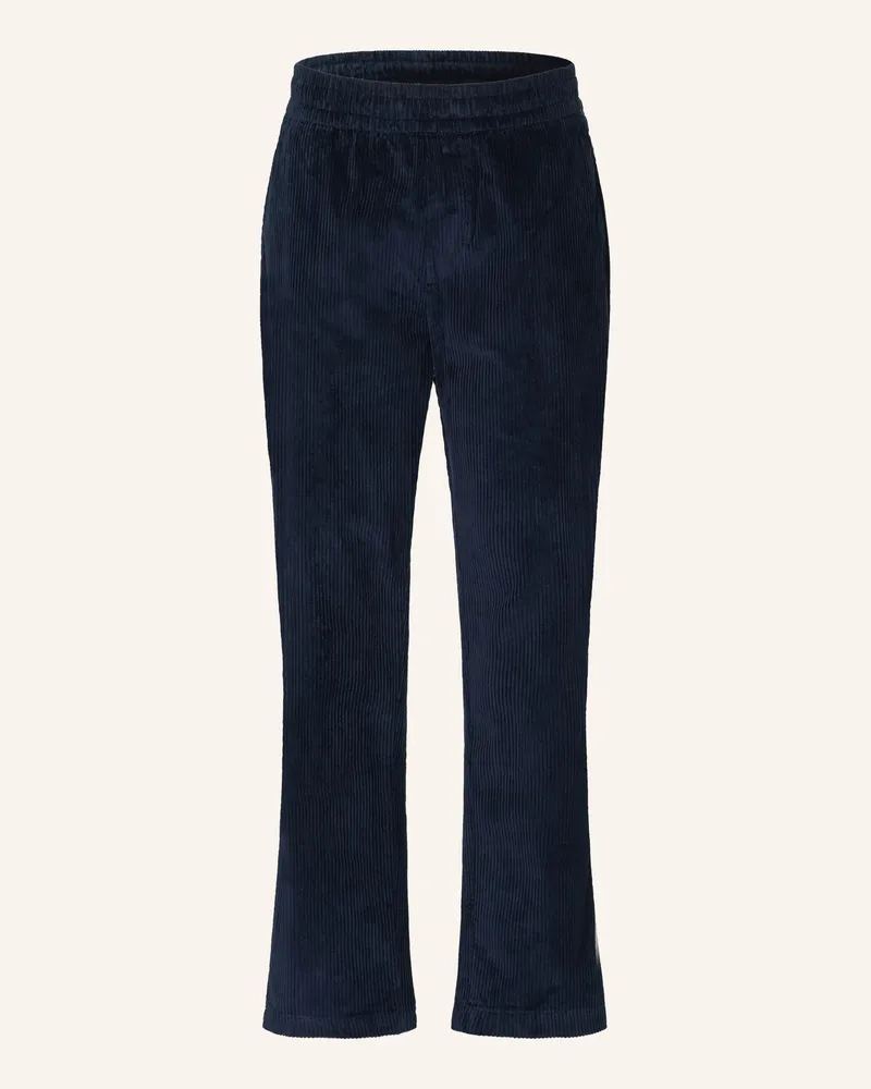 Nowadays Cordhose Im Jogging-Stil Regular Fit blau Dunkelblau