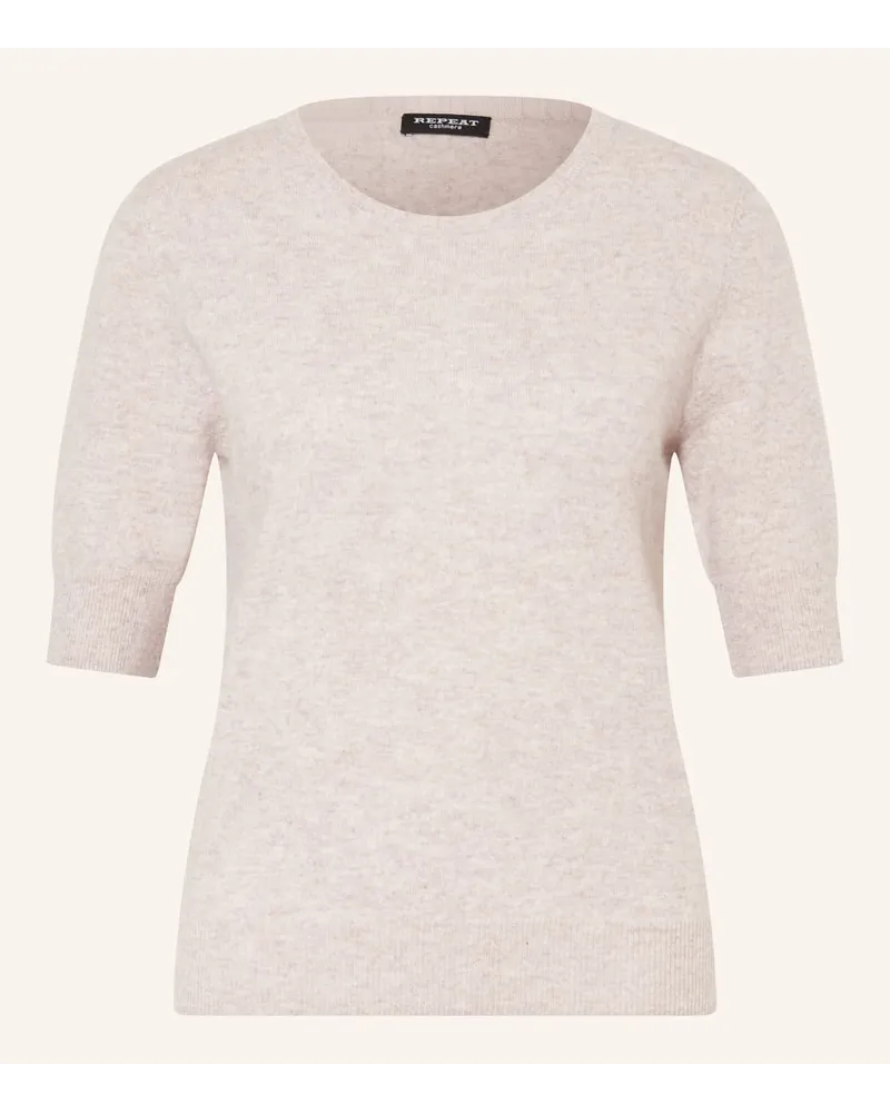 Repeat Strickshirt aus Cashmere Beige