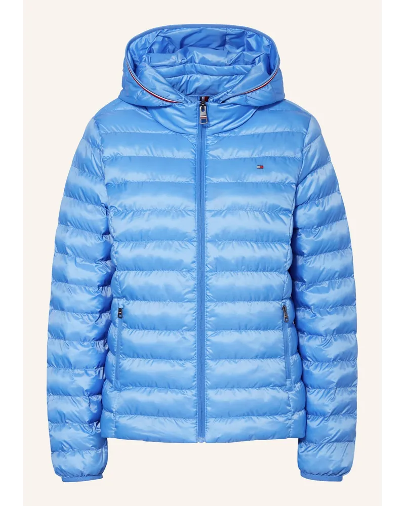 Tommy Hilfiger Steppjacke mit abnehmbarer Kapuze Blau