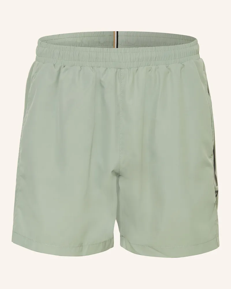 HUGO BOSS Badeshorts DOLPHIN Hellgrün