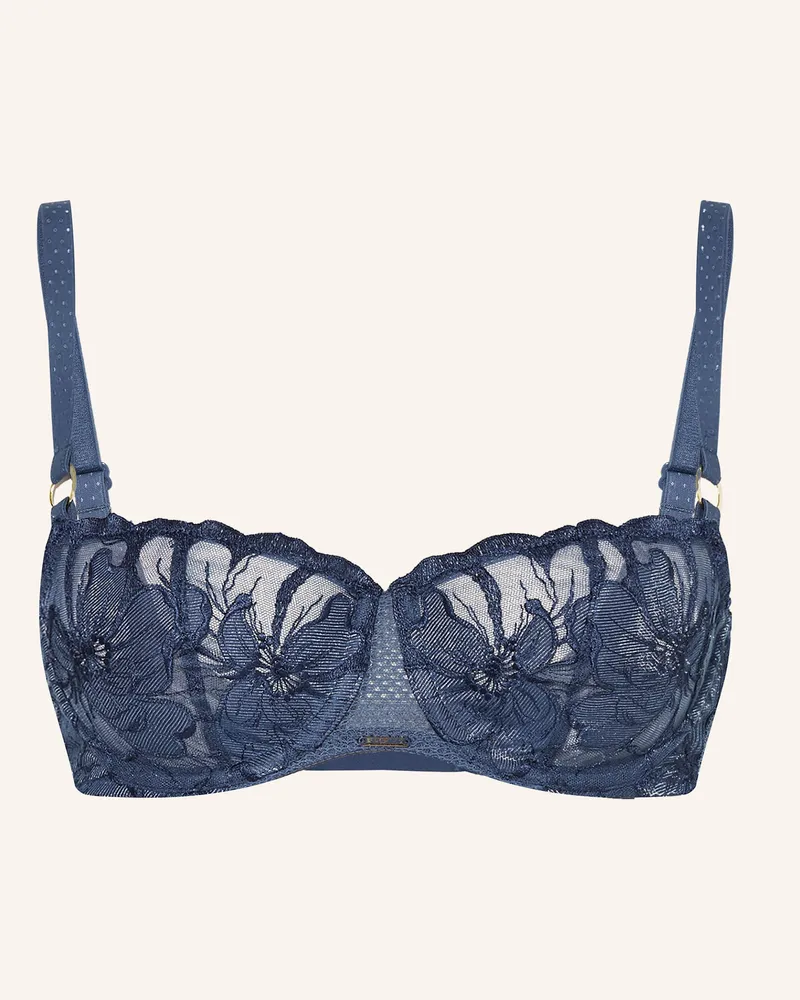Chantelle Balconette-BH FLEURS SIGNATURE Blau