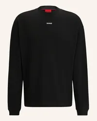 HUGO BOSS Longsleeve DAPOSO Schwarz