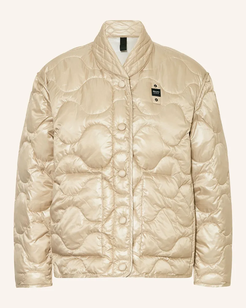 Blauer Steppjacke MARCY Beige