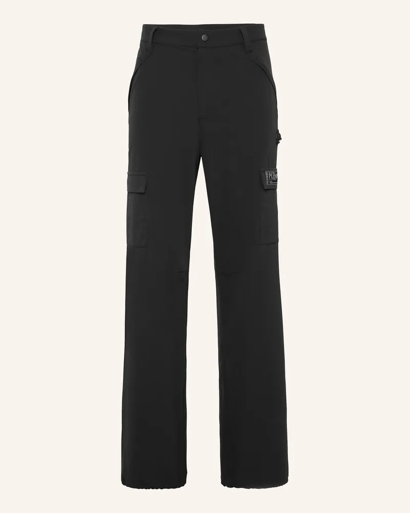 Philipp Plein Cargohose SCRATCH Schwarz