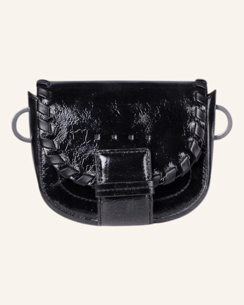 BREE Überschlagtasche The Boho Collection Ladytop schwarz Schwarz