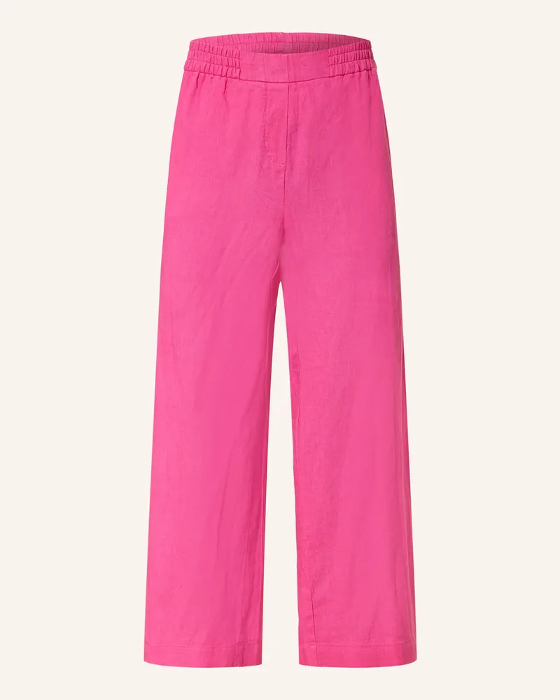lilienfels Leinen-Culotte pink Pink