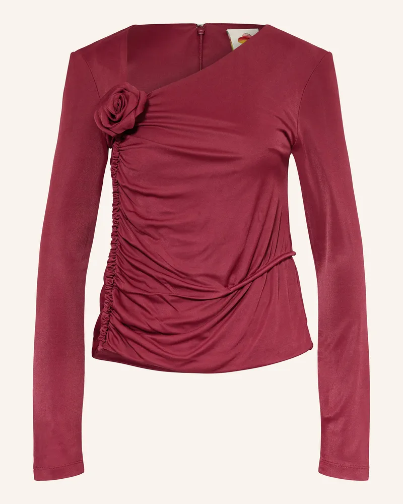 FARM Rio Blusenshirt Dunkelrot