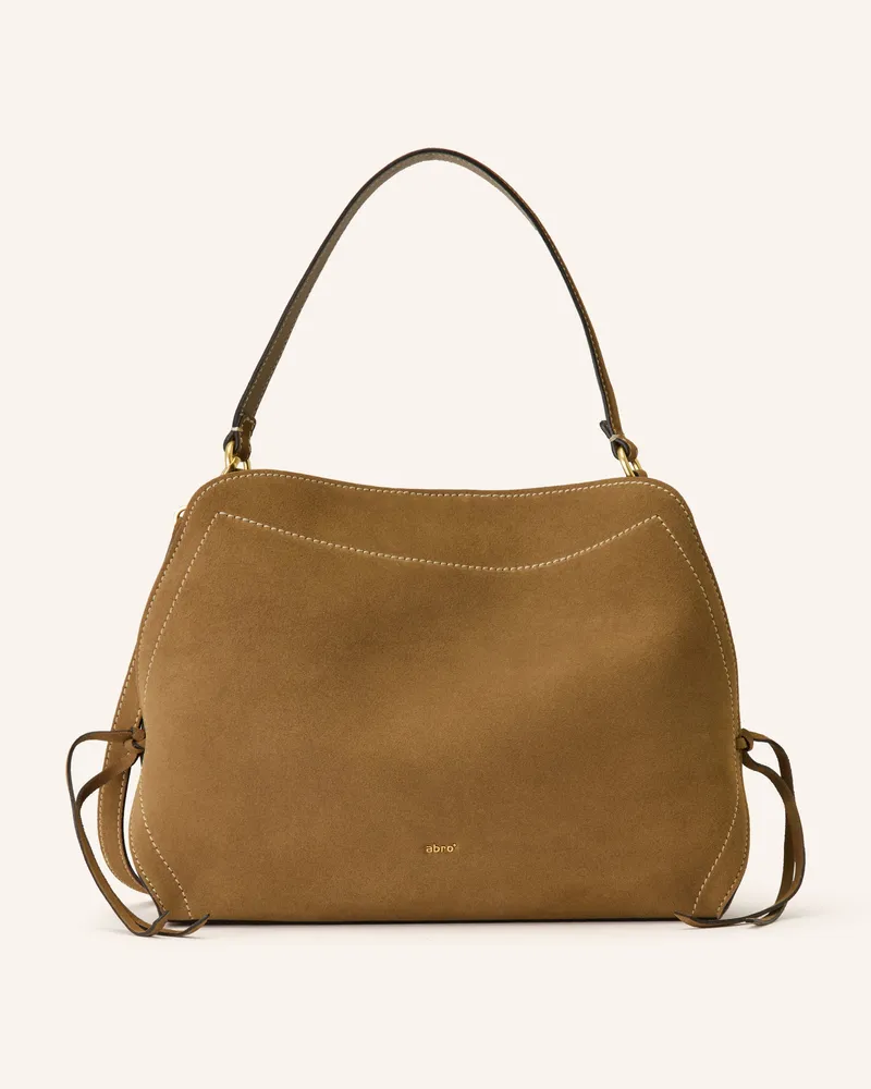 Abro Handtasche Necessity Big braun Hellbraun