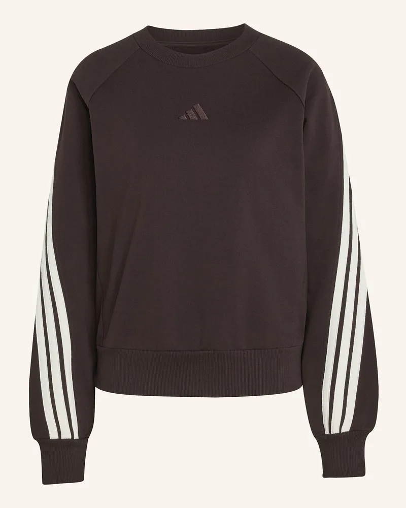 adidas Adidas Kit 3-Streifen Sweatshirt braun Braun