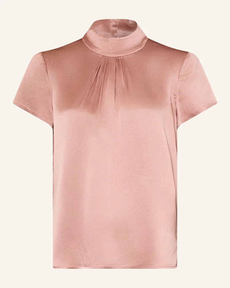 hemisphere Blusensshirt Aus Satin Mit Seide rosa Rosé
