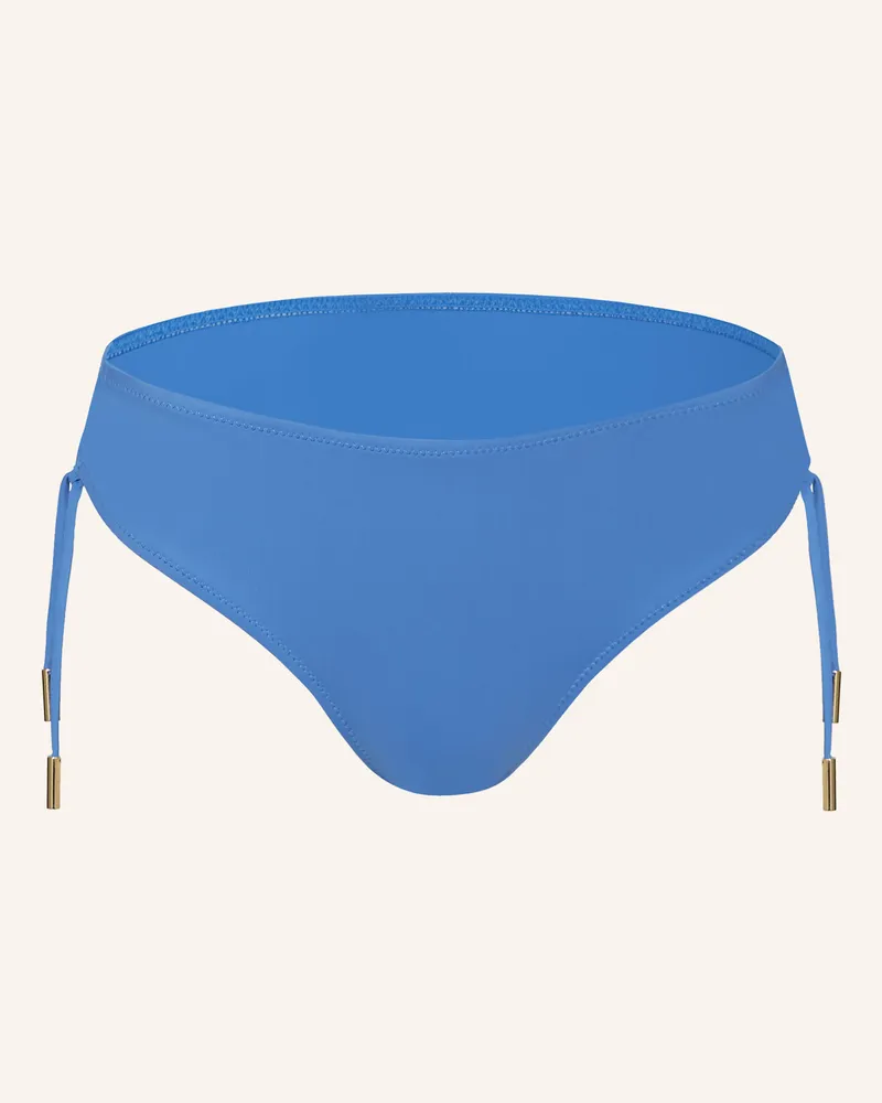Maryan Mehlhorn Basic-Bikini-Hose Elements lila Blau