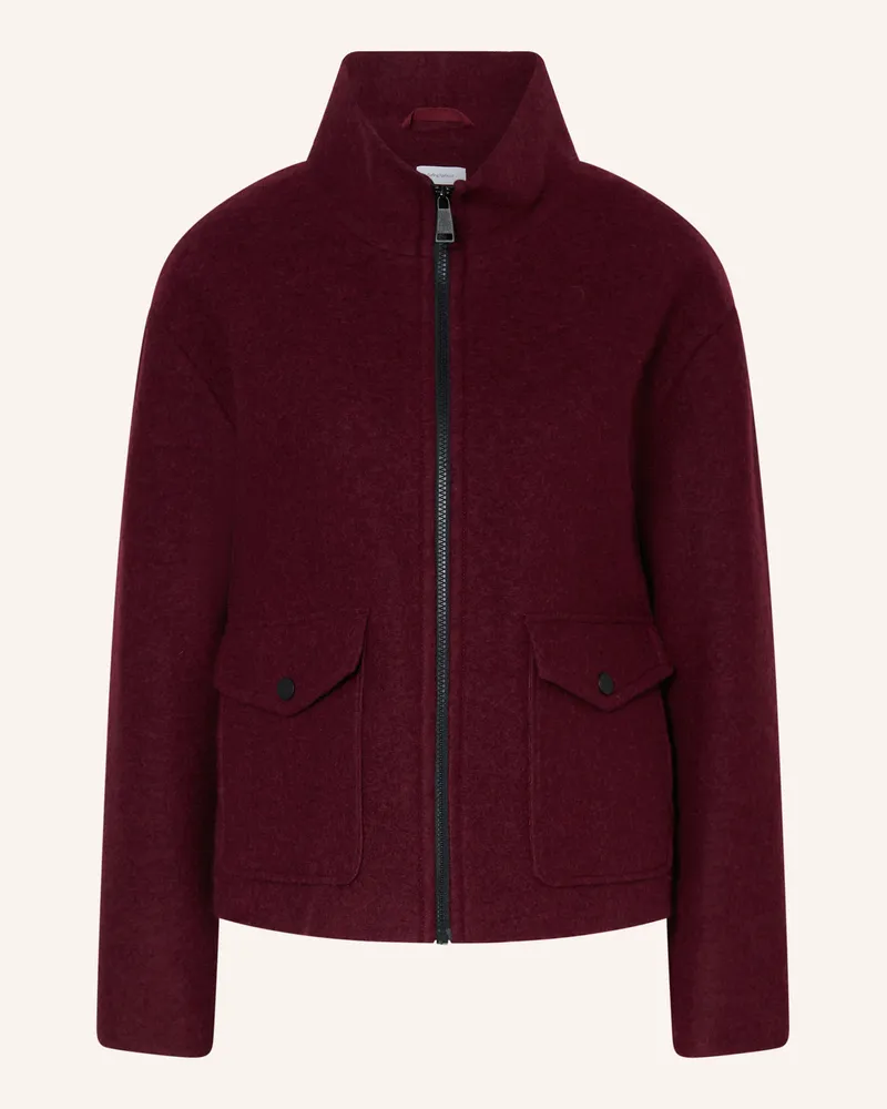 Darling Harbour Jacke Dunkelrot