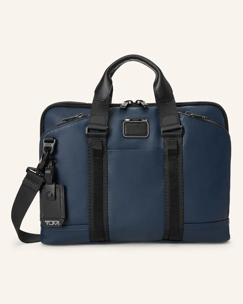 Tumi Alpha Bravo Laptop-Tasche Academy Brief blau Navy