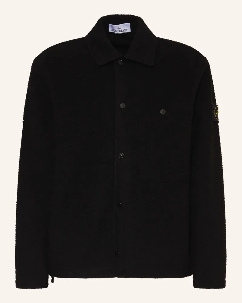 Stone Island Overjacket schwarz Schwarz
