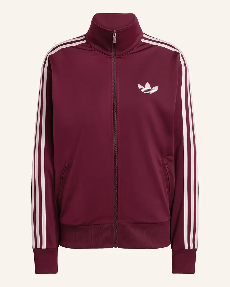 adidas Jacke Adicolor Firebird Loose lila Dunkelrot