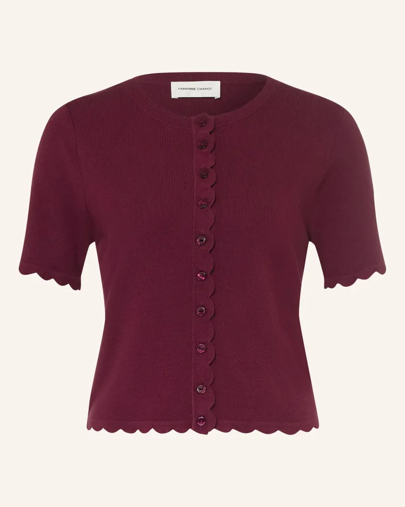 Fabienne Chapot Strickjacke Scarlett rot Dunkelrot