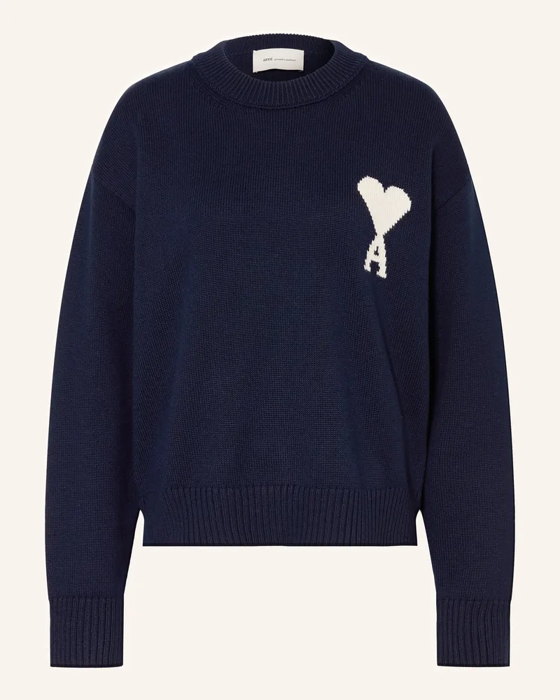 AMI Paris Pullover blau Dunkelblau