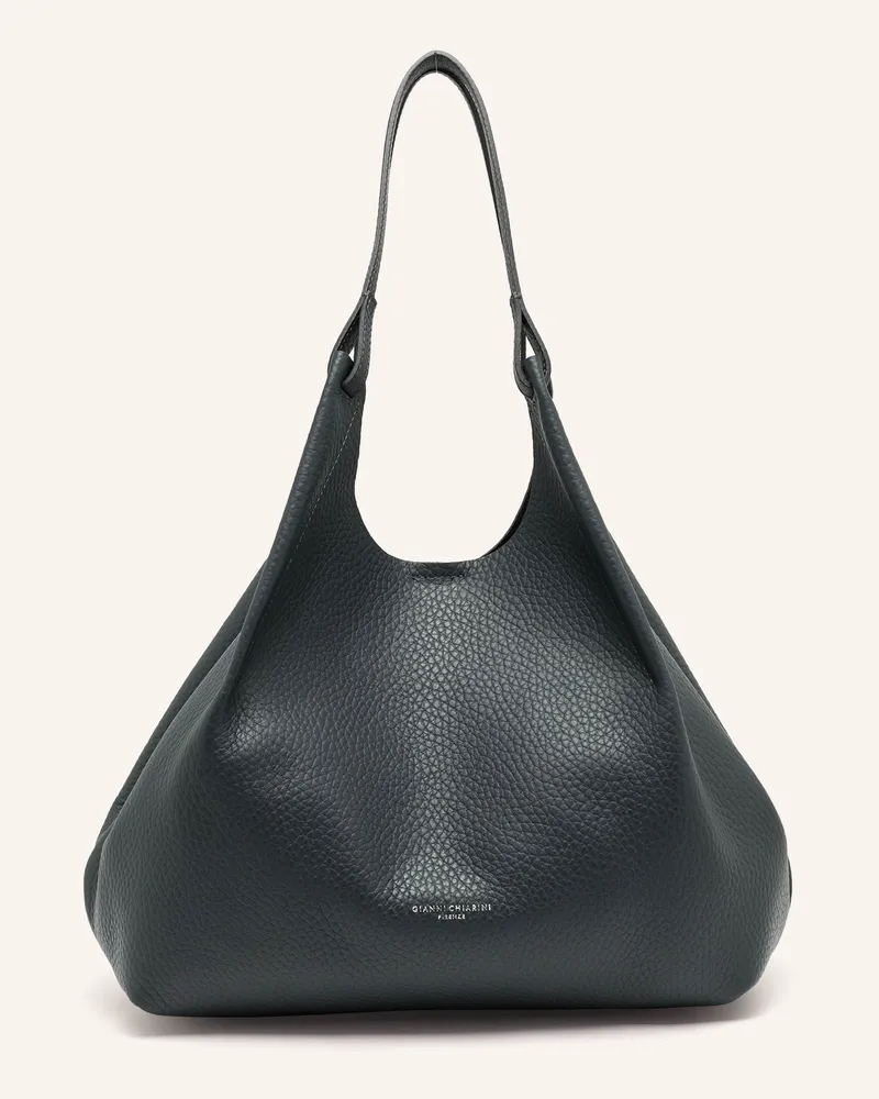 Gianni Chiarini Beuteltasche DUA XL mit Pouch Dunkelgrau