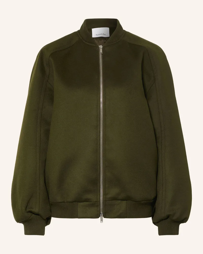 FRANKIE Shop Oversized-Blouson Elinor gruen Dunkelgrün