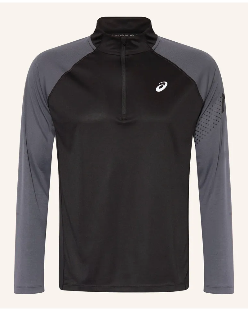 Asics Laufshirt ICON Schwarz