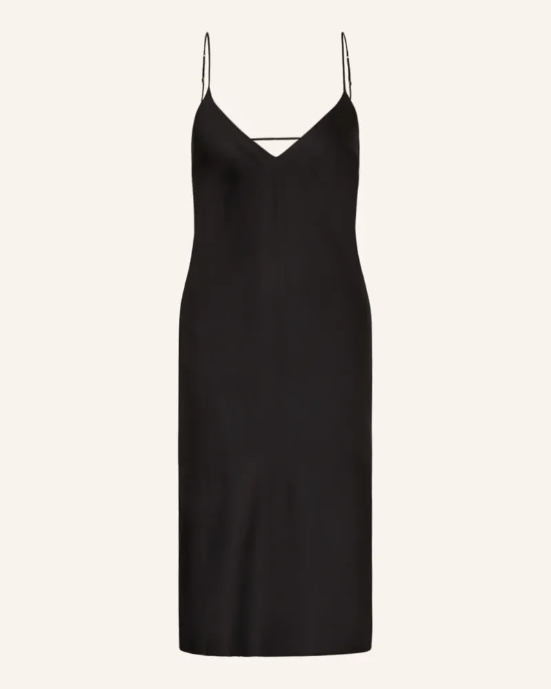 Triumph Negligé Silky Senuality Aus Satin schwarz Schwarz