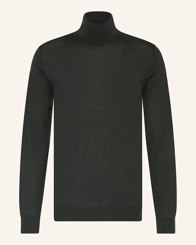 Reiss Rollkragenpullover CAINE aus Merinowolle Gruen