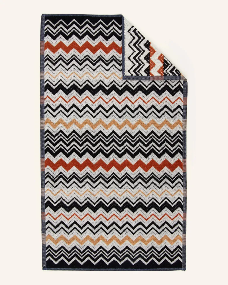 Missoni Home Handtuch BERNARD Schwarz