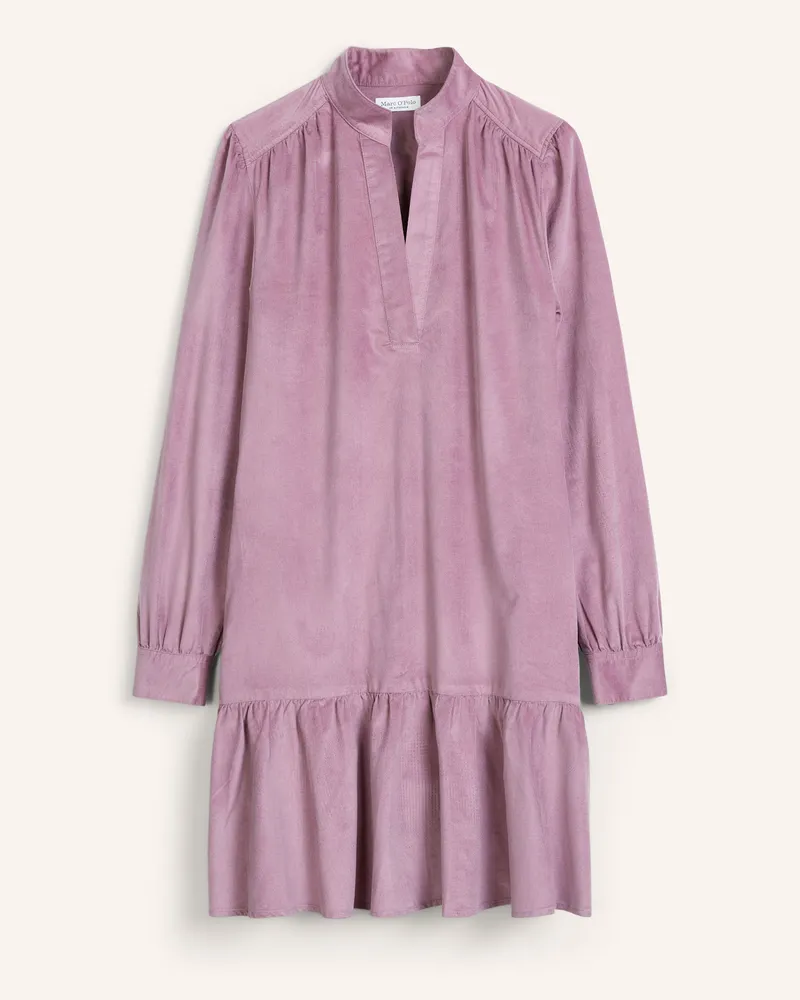 Marc O'Polo Samtkleid lila Lila