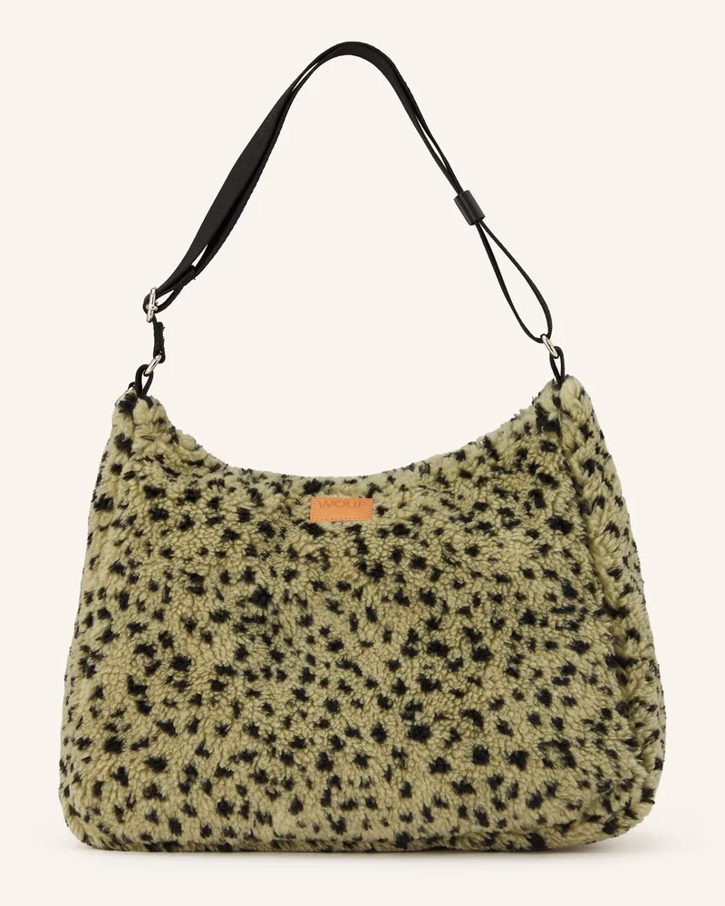 WOUF Schultertasche OLIVIA Oliv