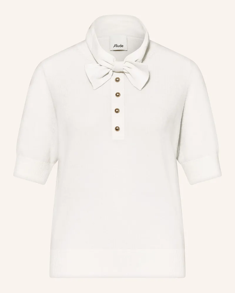 ALLUDE Strickshirt Ecru