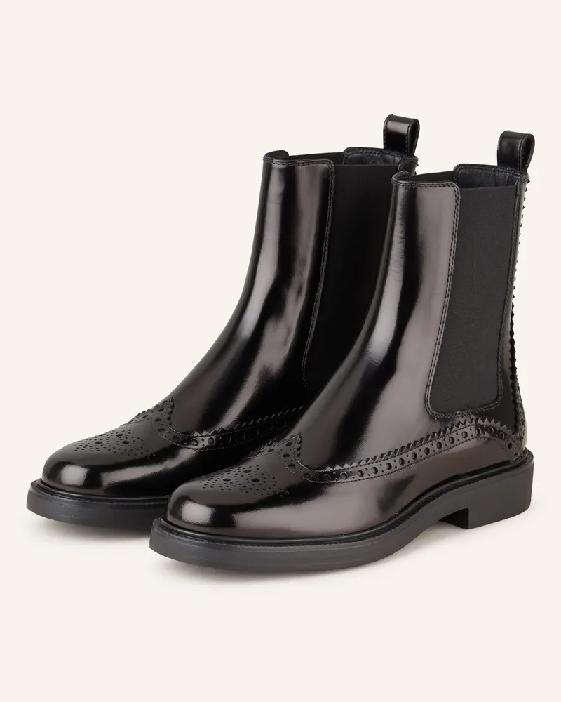 TOD'S Chelsea-Boots Schwarz