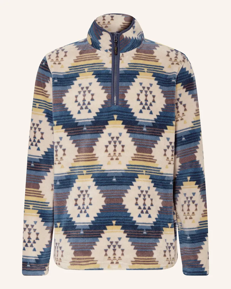 me°ru' Fleece-Troyer TOMAR Blau