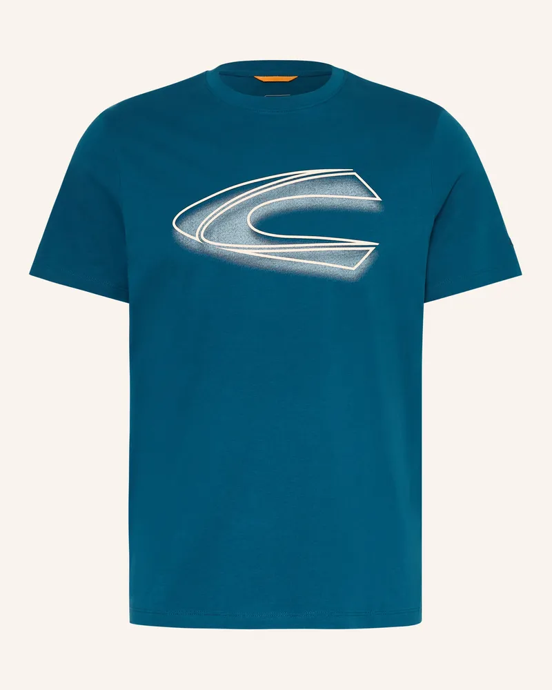 Camel Active T-Shirt blau Petrol
