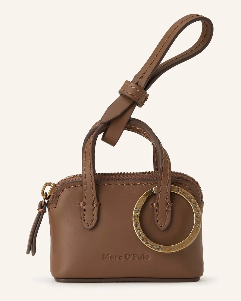 Marc O'Polo Taschenanhänger Jeanine braun Hellbraun