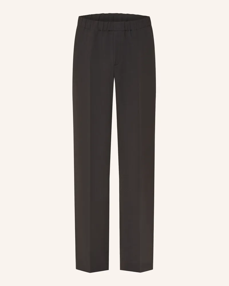 Sandro Jerseyhose Straight Fit Dunkelgrau