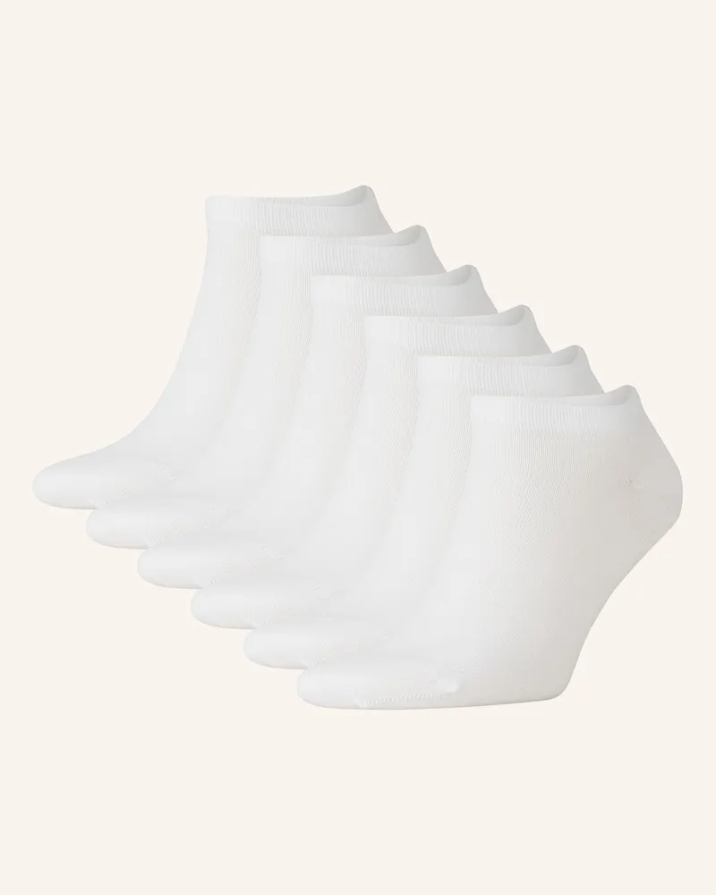 HUGO BOSS 6er-Pack Socken weiss 100