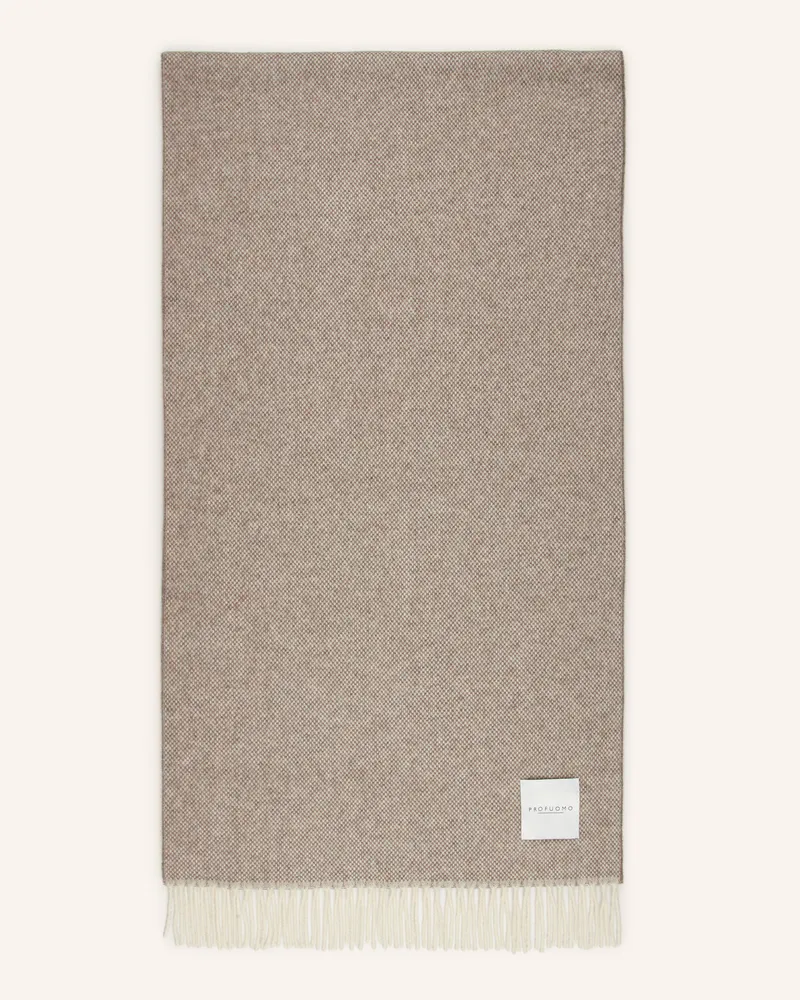 Profuomo Schal braun Taupe