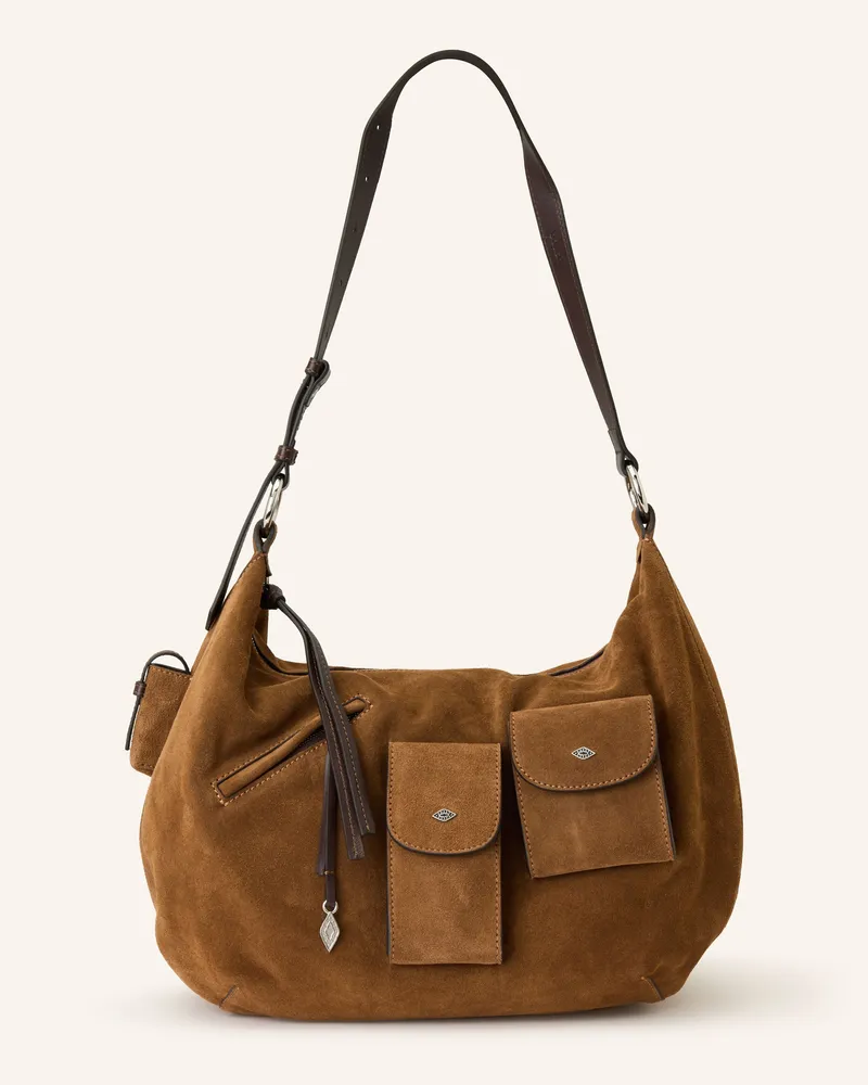 ba&sh Schultertasche Arya braun Braun