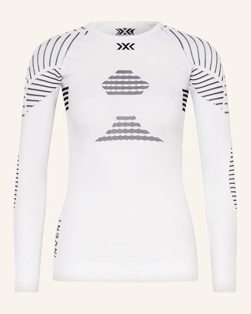 X-Bionic Funktionswäsche-Shirt X-Bionic® Invent 4.0 weiss Weiss