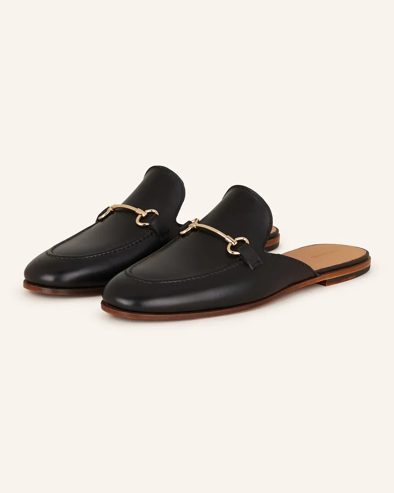 Magnanni Mules schwarz Schwarz