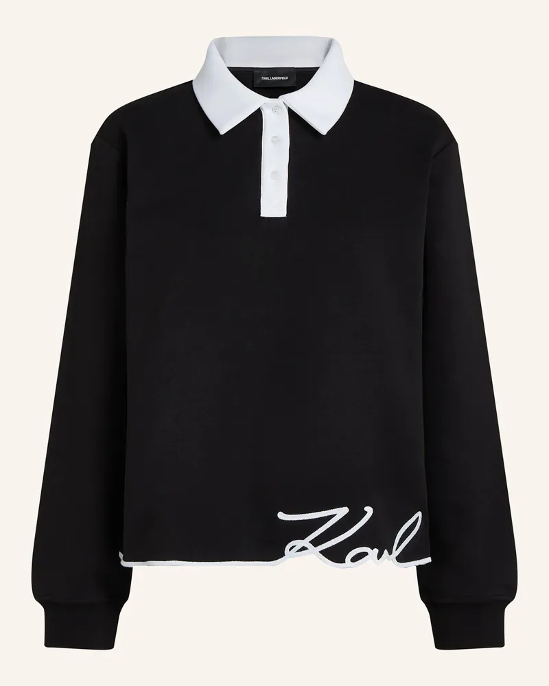 Karl Lagerfeld Sweatshirt schwarz Schwarz