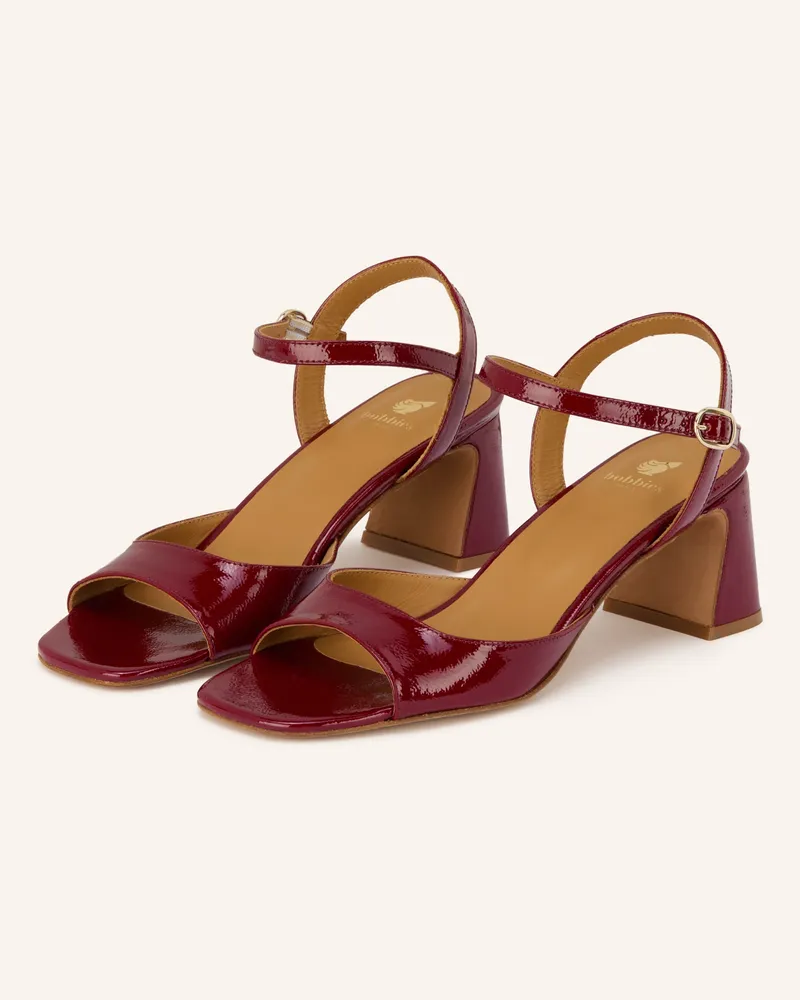 Bobbies Sandaletten Vahina rot Dunkelrot