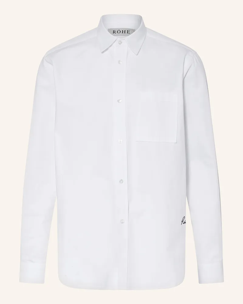 Róhe Hemd Comfort Fit Weiss