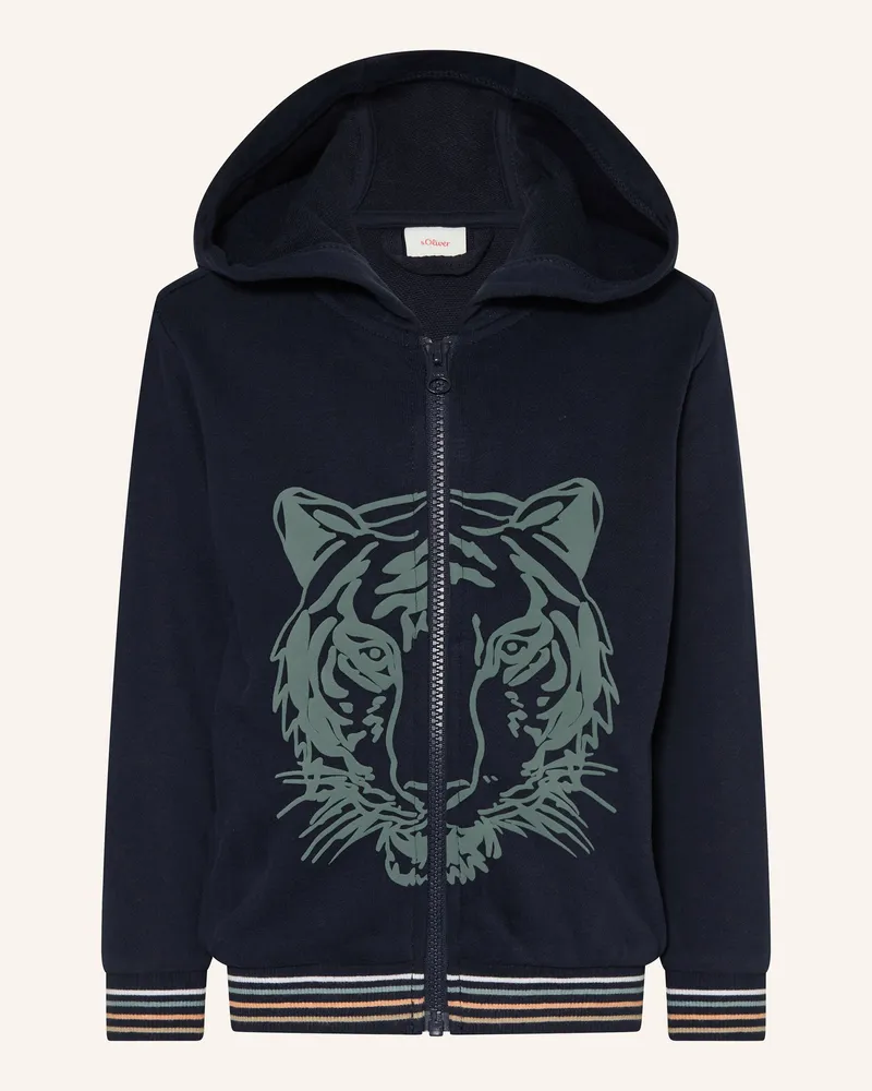 S.Oliver Sweatjacke Dunkelblau