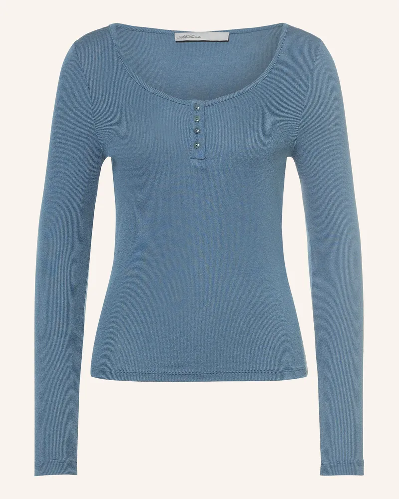 AllSaints Longsleeve Jules blau Blaugrau