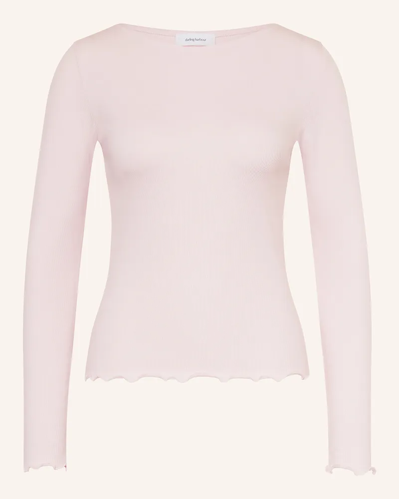 Darling Harbour Longsleeve mit Rüschen Rose