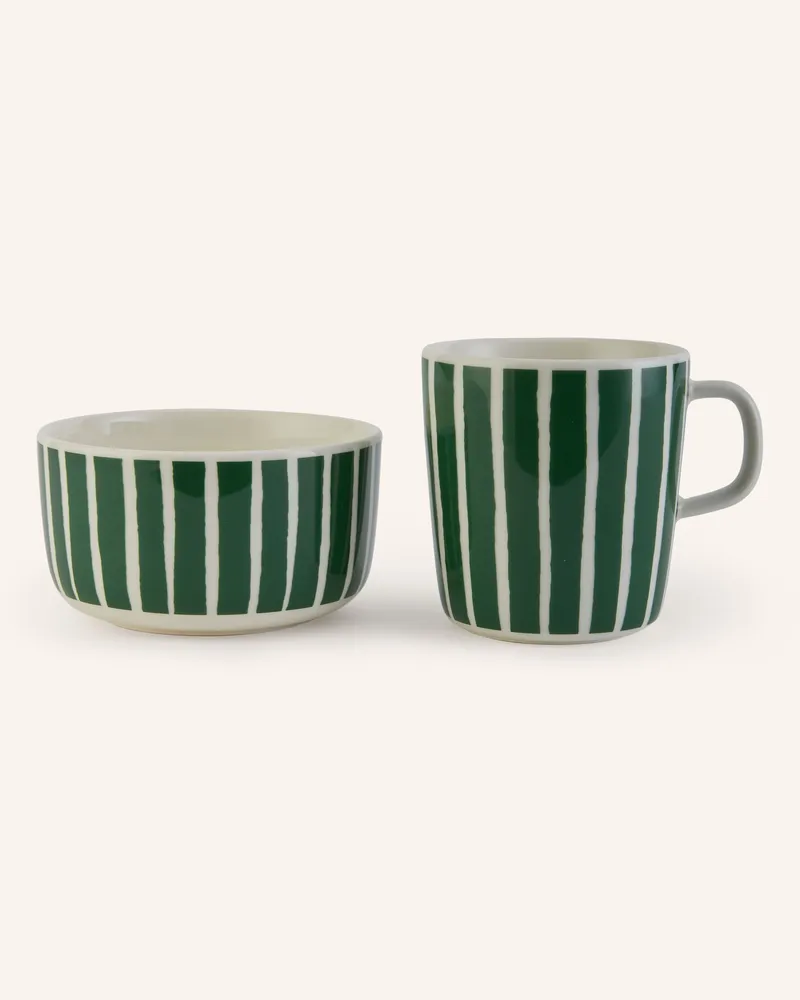 Marimekko 3-tlg. Geschirr-Set OIVA/PICCOLO Weiss